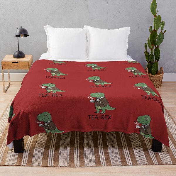 Item preview, Funny Tea-Rex British Dinosaur Pun Dapper T-Rex designed and sold by TinyJoy Studio.
