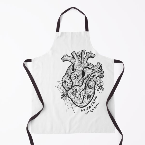 Item preview, My Heart is Full of Spiders - Gothic Alternative Art designed and sold by Cass Harker Studio.