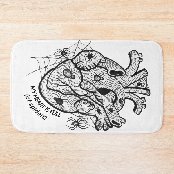 Item preview, My Heart is Full of Spiders - Gothic Alternative Art designed and sold by Cass Harker Studio.