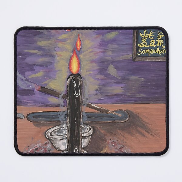 Item preview, It's 3 am somewhere | Mystical Candle Ritual Painting designed and sold by SpellItOutCC.