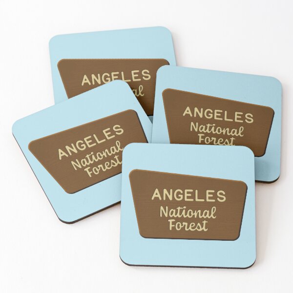 Item preview, Angeles National Forest sign designed and sold by Nicmunk-Design.