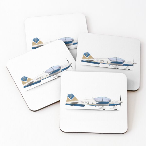 Item preview, Alpha 160A VH-VCF RVAC designed and sold by Grubby Fingers Aircraft Illustration.