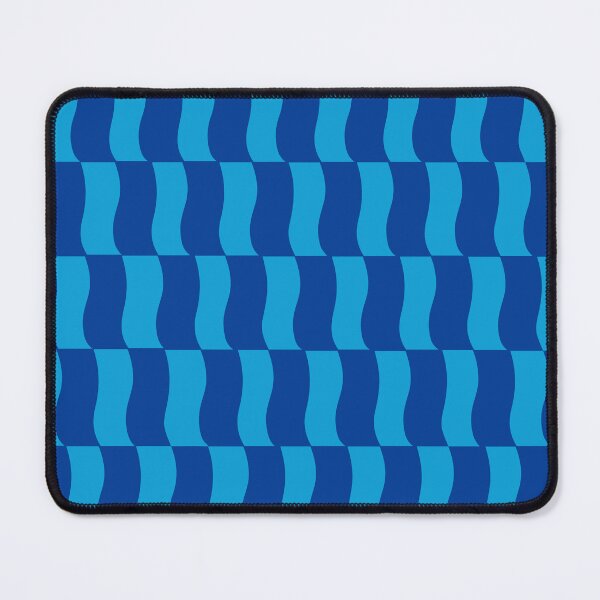 Item preview, Cobalt Sky Wavy Blocks designed and sold by STUDIO MORE Los Angeles.