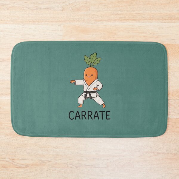 Item preview, Funny Carrate Carrot Karate Pun Cute Vegetable Martial Arts designed and sold by TinyJoy Studio.