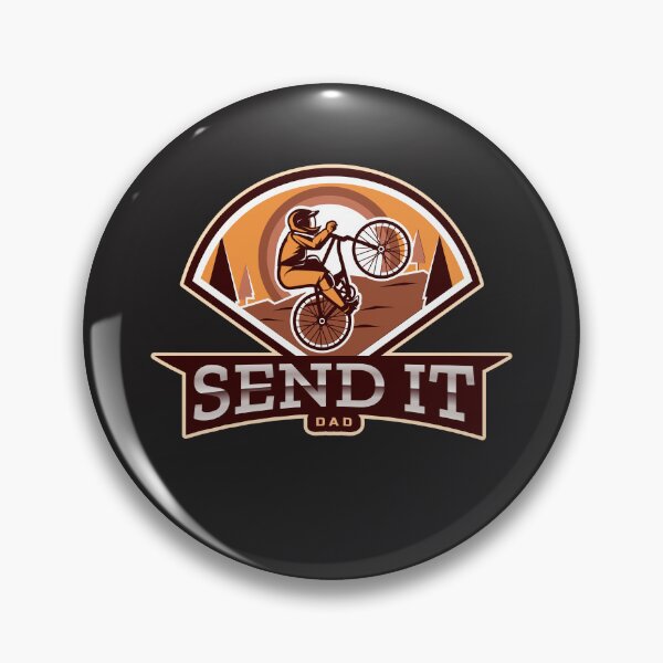 Item preview, Send It Dad – MTB Dad designed and sold by GreyTee.