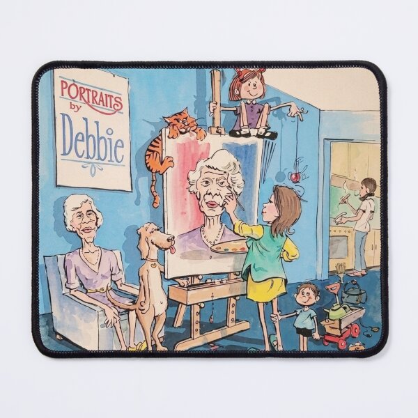 Item preview, Portraits by Debbie: A Carter-Era Family Circus by Artist Yates Blevins designed and sold by dcohea.