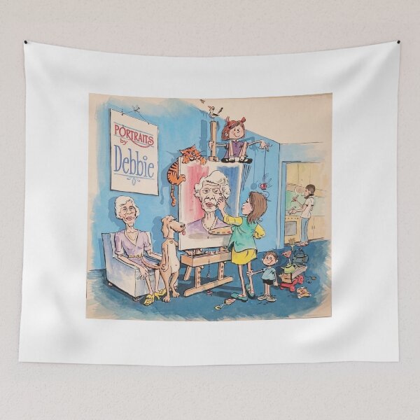 Item preview, Portraits by Debbie: A Carter-Era Family Circus by Artist Yates Blevins designed and sold by dcohea.