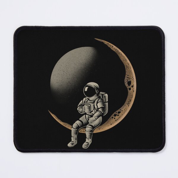 Item preview, To the Moon and Black - Cosmic Astronaut Coffee designed and sold by danhoodstudio.