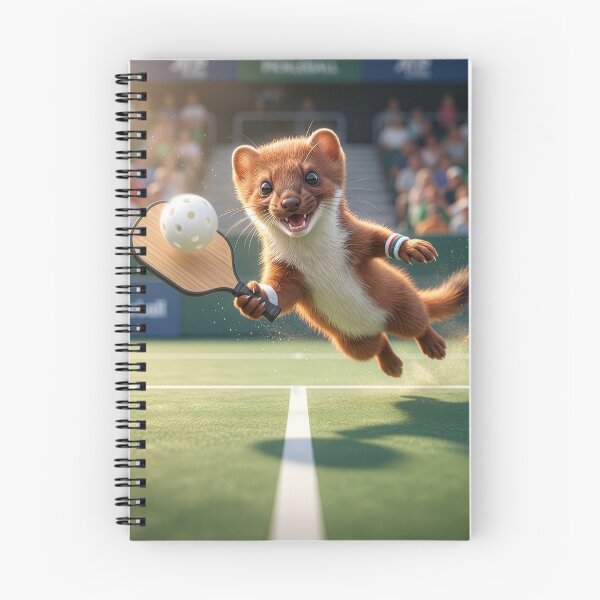 Artikelvorschau, Pickleball-Hermelin entworfen und verkauft von Tridentulus.
