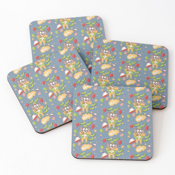 Item preview, Circus Pattern - Whimsical Elephant Clown designed and sold by iCraftCafe.