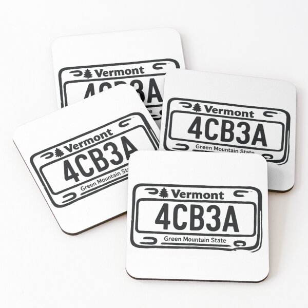 Item preview, Noah Kahan Vermont License Plate 4CB3A designed and sold by secondcityshore.