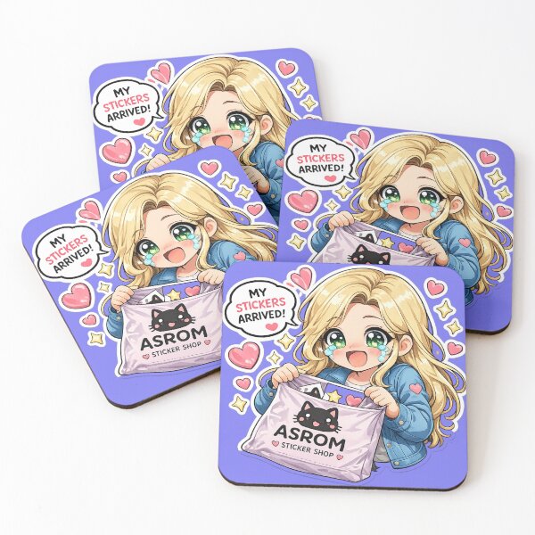Item preview, Nina Opening Sticker Delivery Happy designed and sold by Asrom Loja de adesivos.