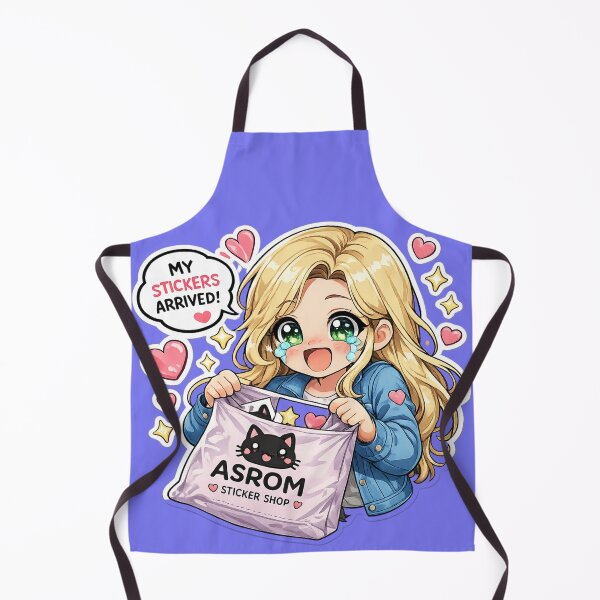 Item preview, Nina Opening Sticker Delivery Happy designed and sold by Asrom Loja de adesivos.