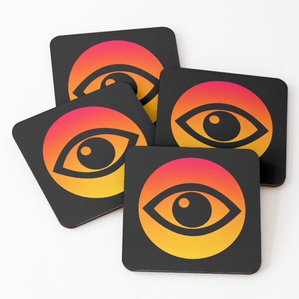Item preview, All Seeing Eye Sunset Minimal designed and sold by Creative_Canvas.