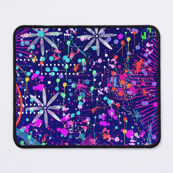 Item preview, Blue Jubilee Abstract Print designed and sold by DanielleGensler.