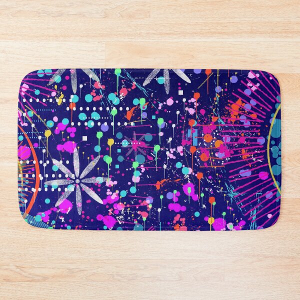 Item preview, Blue Jubilee Abstract Print designed and sold by DanielleGensler.