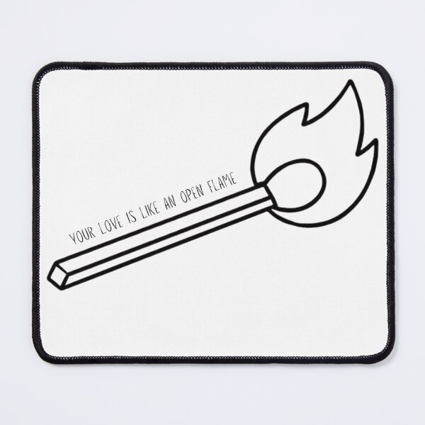Item preview, Your Love is Like an Open Flame designed and sold by secondcityshore.