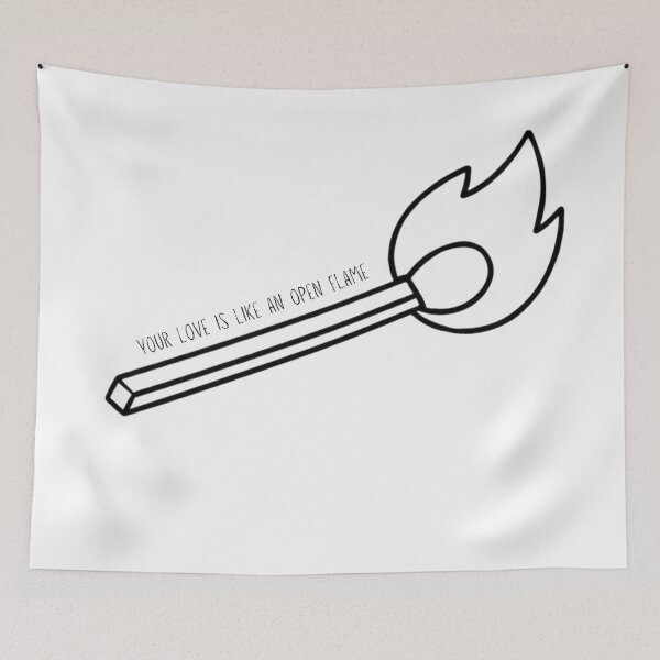Item preview, Your Love is Like an Open Flame designed and sold by secondcityshore.