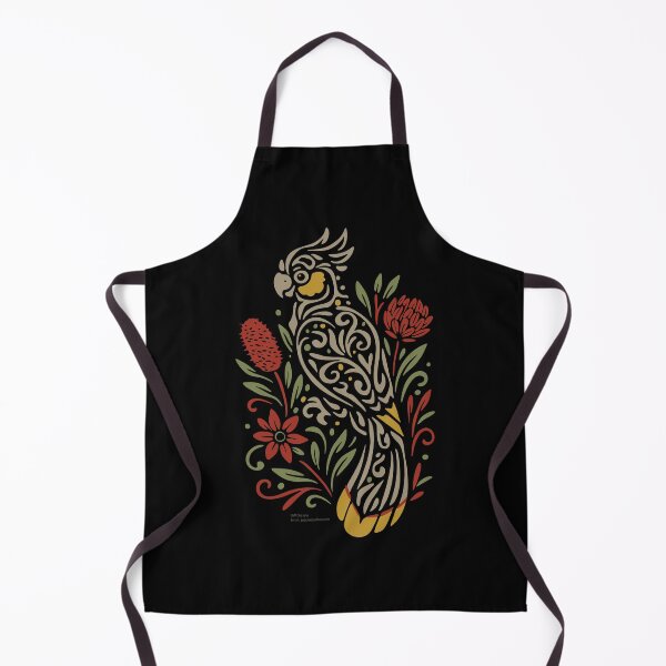 Item preview, Yellow Tail Black Cockatoo Tatoo Style -  Australian Art designed and sold by LMIdesigns.