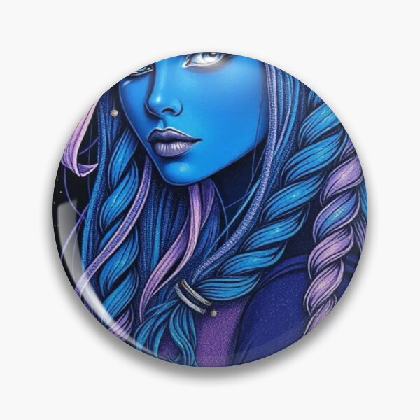 Item preview, Blue lady designed and sold by ChakataDreams.