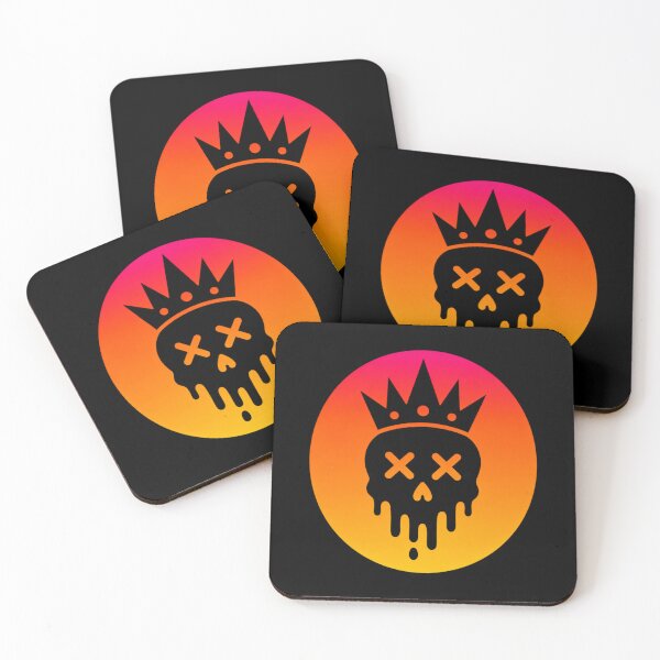 Item preview, Melting Skull Crown Sunset Minimal designed and sold by Creative_Canvas.