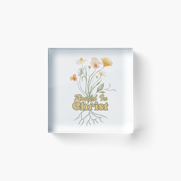 Item preview, Watercolor flowers, Rooted In Christ designed and sold by JDreaming.