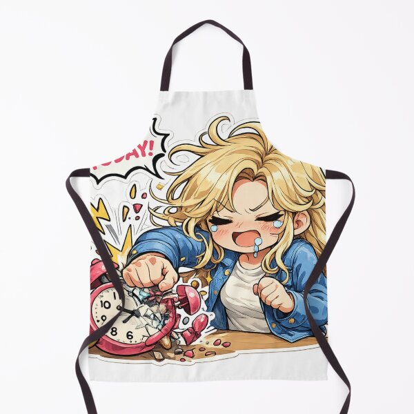 Item preview, Nina Smashing Alarm Clock Morning Rage designed and sold by Asrom Loja de adesivos.