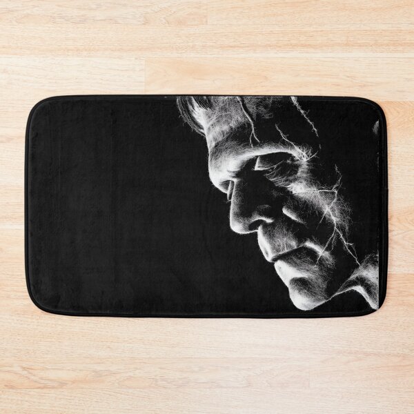 Item preview, Thoughtful Frankenstein - black and white designed and sold by ClubVacay.