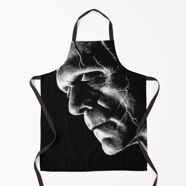 Item preview, Thoughtful Frankenstein - black and white designed and sold by ClubVacay.