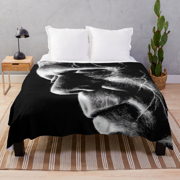 Item preview, Thoughtful Frankenstein - black and white designed and sold by ClubVacay.