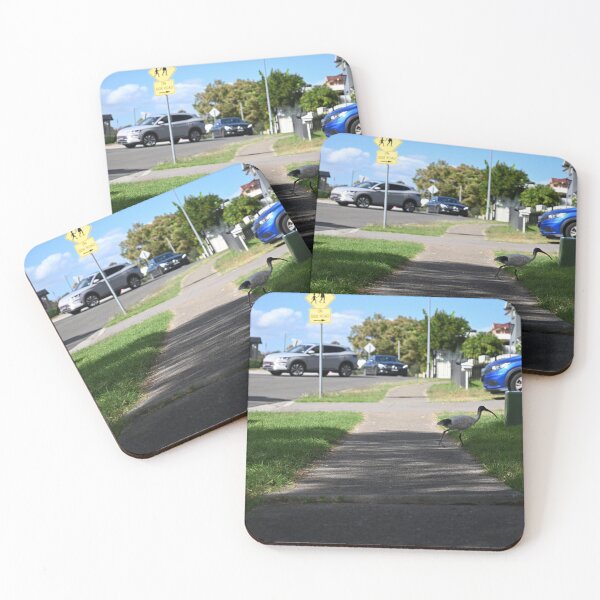 Item preview, Bin Chicken Stalks Along Sidewalk designed and sold by getmybookstore.