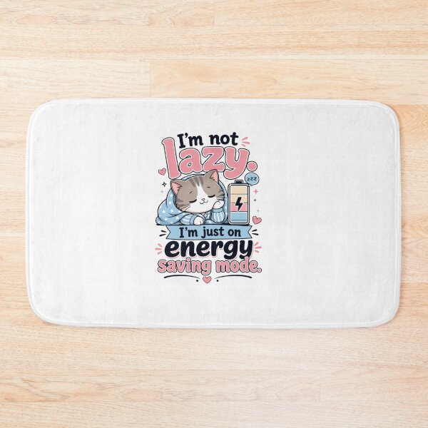 Item preview, I’m Not Lazy, I’m Recharging designed and sold by PK28SHOP.