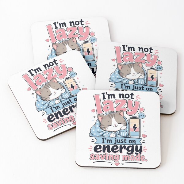 Item preview, I’m Not Lazy, I’m Recharging designed and sold by PK28SHOP.