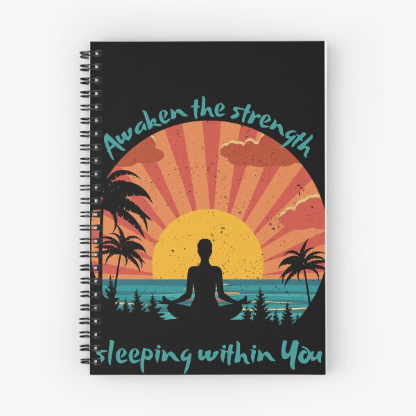 Item preview, Awaken Inner Strength Meditation Design designed and sold by EtherMind.