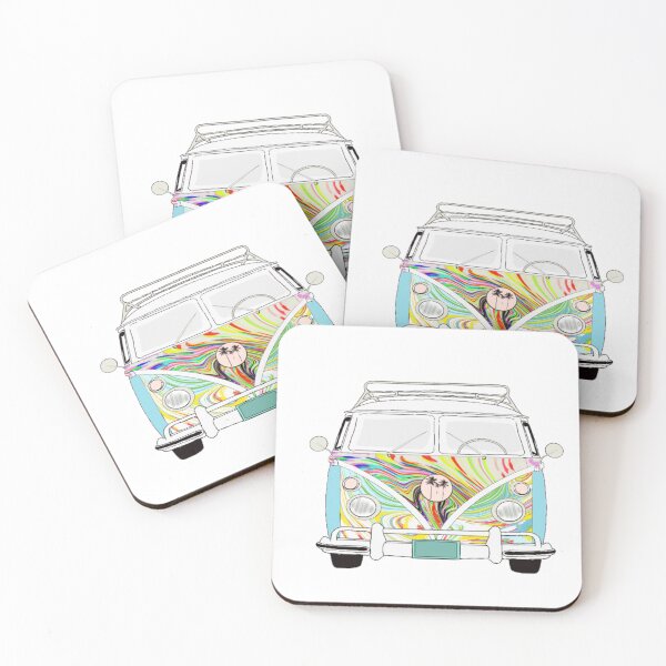 Item preview, Groovy front of van  designed and sold by Naked Drop.