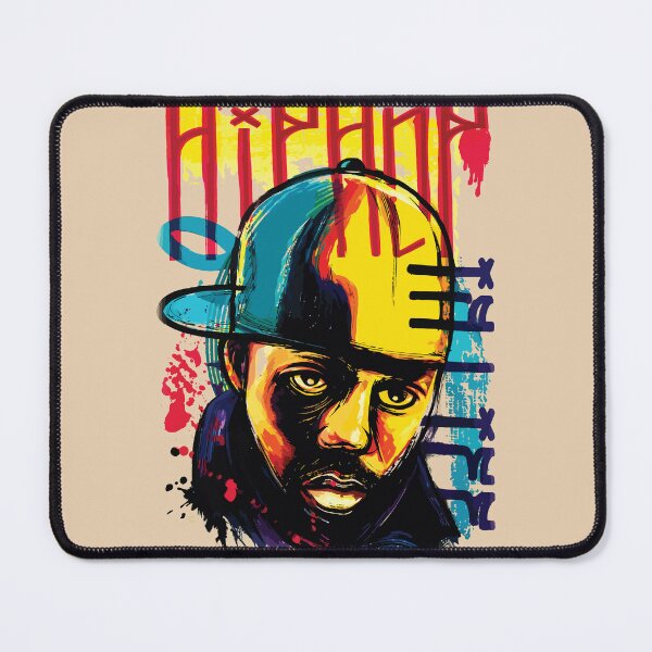 Item preview, Hip Hop Street Art Graffiti Rapper Portrait designed and sold by RamyGallery.