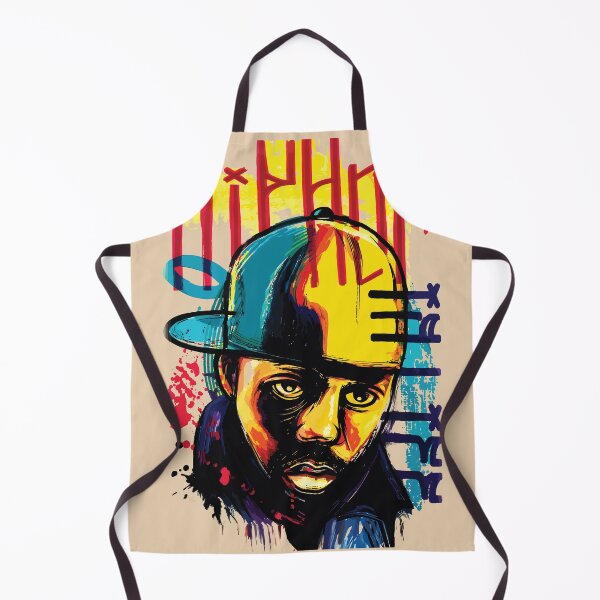 Item preview, Hip Hop Street Art Graffiti Rapper Portrait designed and sold by RamyGallery.