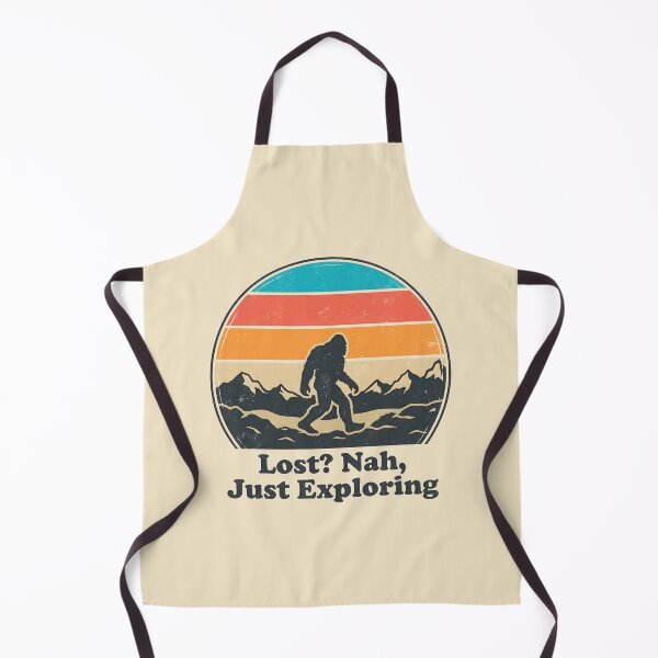Item preview, Vintage Bigfoot Retro Sunset: Lost Nah Just Exploring designed and sold by LuloCreative.