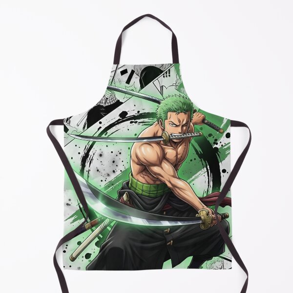 Item preview, Roronoa Zoro Three Sword Style – One Piece Anime Samurai Action Art designed and sold by Dyan4.
