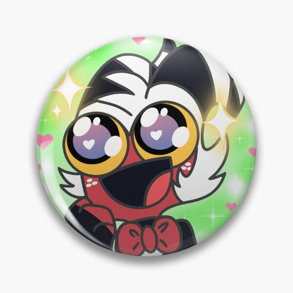 Item preview, Botón Chibi de Moxxie designed and sold by Snoobs01.