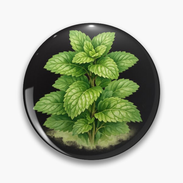 Item preview, Cool Refreshment - Mint Herbal Portrait designed and sold by TheJoyfulPen.