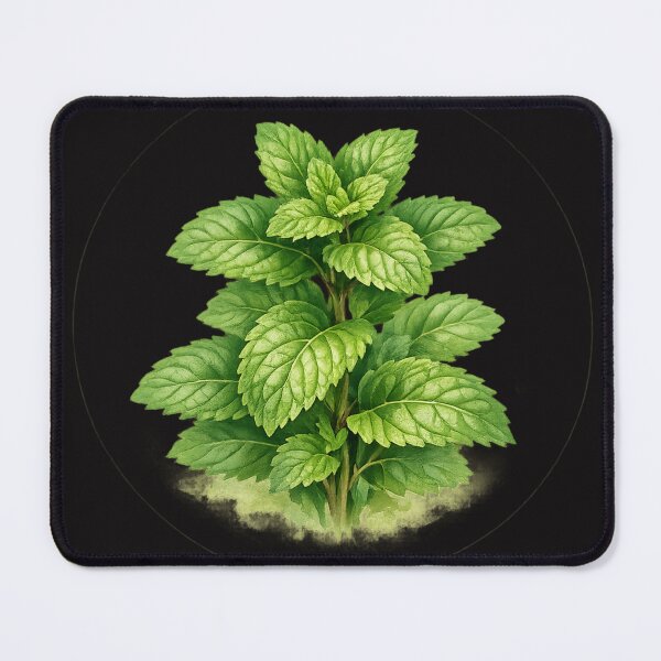 Item preview, Cool Refreshment - Mint Herbal Portrait designed and sold by TheJoyfulPen.