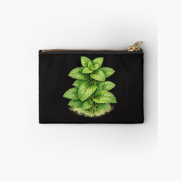 Item preview, Cool Refreshment - Mint Herbal Portrait designed and sold by TheJoyfulPen.