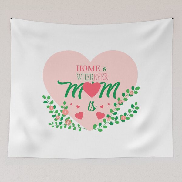 Item preview, Home is Wherever Mom Is Mother's Day designed and sold by lojadpop.