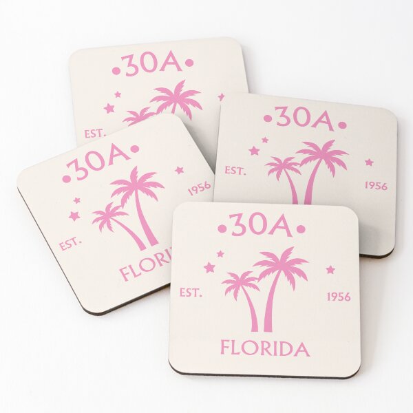 Item preview, 30A Florida Pink Palm Trees designed and sold by ForgotSouvenir.