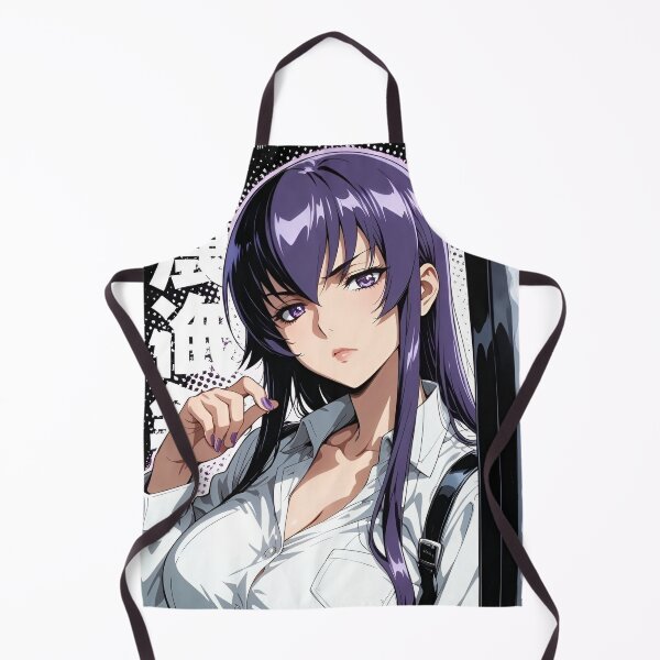 Item preview, Saeko Busujima Katana Art – Highschool of the Dead Anime Samurai Girl designed and sold by Dyan4.