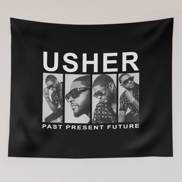 Item preview,  New Usher Past Present Future Tour designed and sold by Rabah Djebbes.