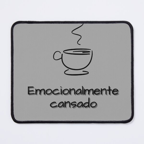 Item preview, Emotionally exhausted - Minimalist design designed and sold by MoodPrintsShop.