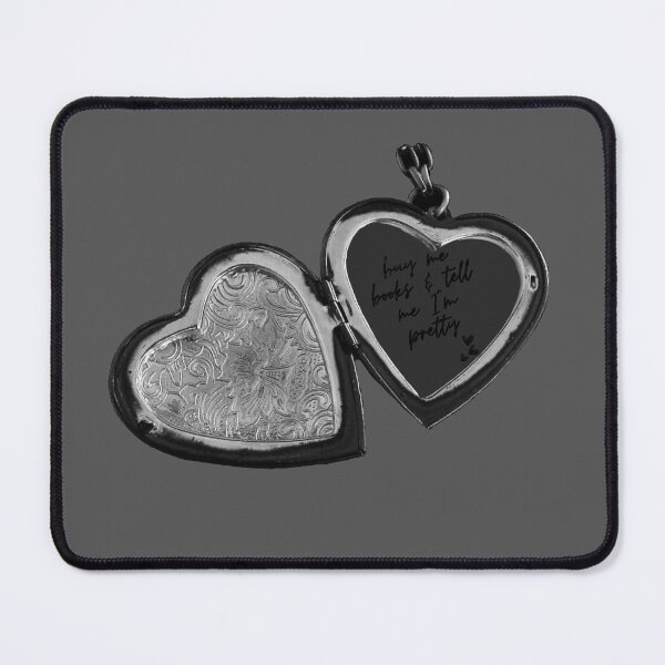 Item preview, Buy me books and tell me I’m pretty locket designed and sold by VultraVi.