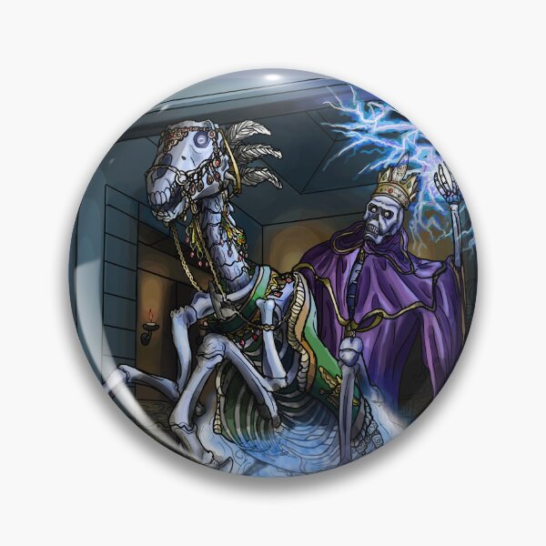 Item preview, The Lich and His Steed designed and sold by JoyHappySpiders.
